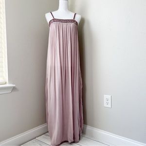 Chelsea & Violet Women’s Square Neck Spaghetti Strap Boho Maxi Dress Size XS